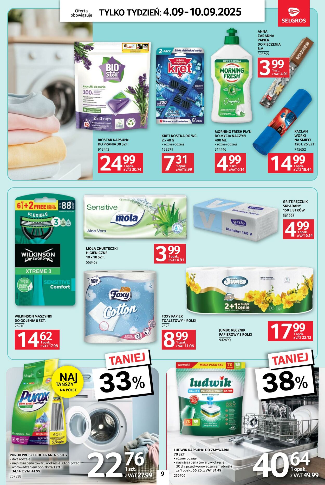 Gazetka Selgros 04.09.2025 - 10.09.2025
