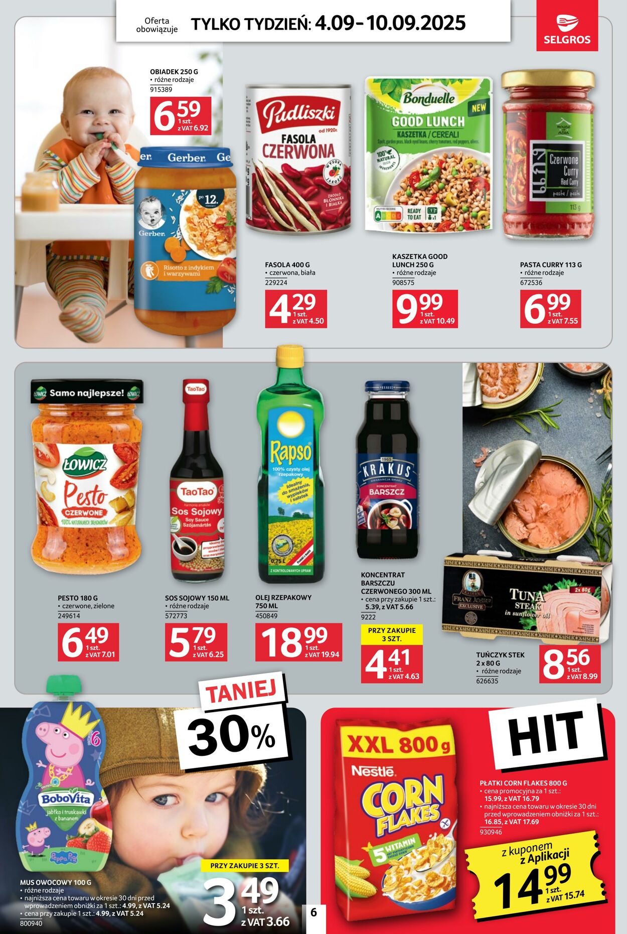 Gazetka Selgros 04.09.2025 - 10.09.2025