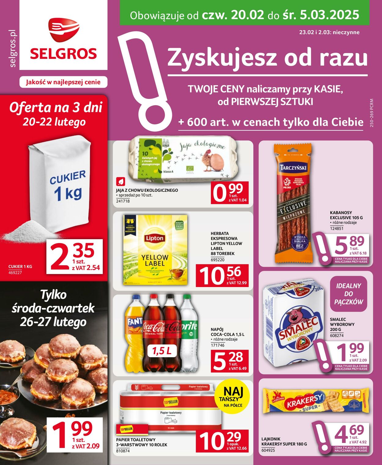 Gazetka Selgros 20.02.2025 - 05.03.2025