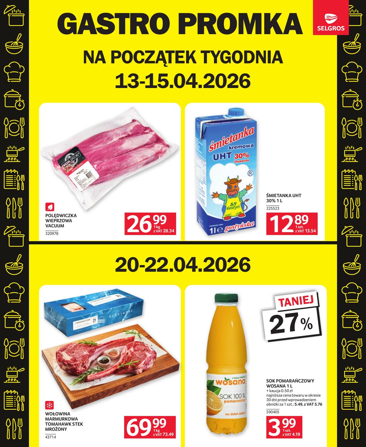 Gazetka Selgros 26.04.2026 - 08.05.2026