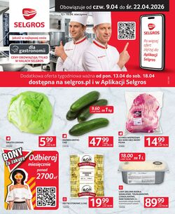 Gazetka Selgros 26.04.2026 - 08.05.2026