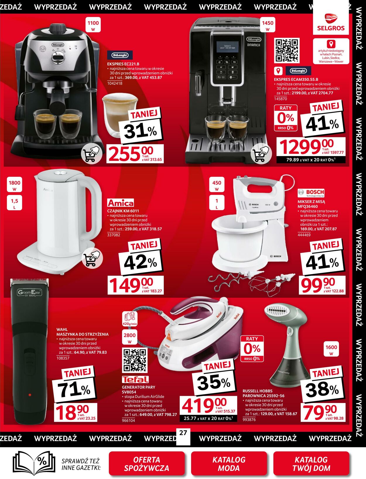 Gazetka Selgros 25.09.2025 - 08.10.2025