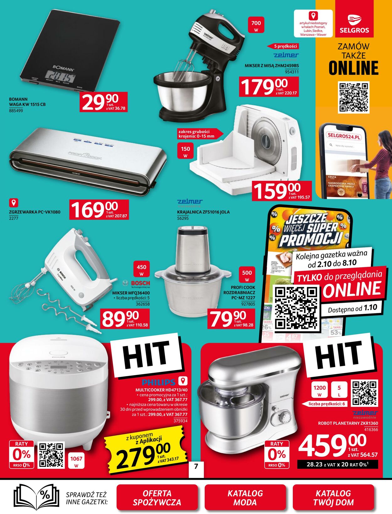 Gazetka Selgros 25.09.2025 - 08.10.2025