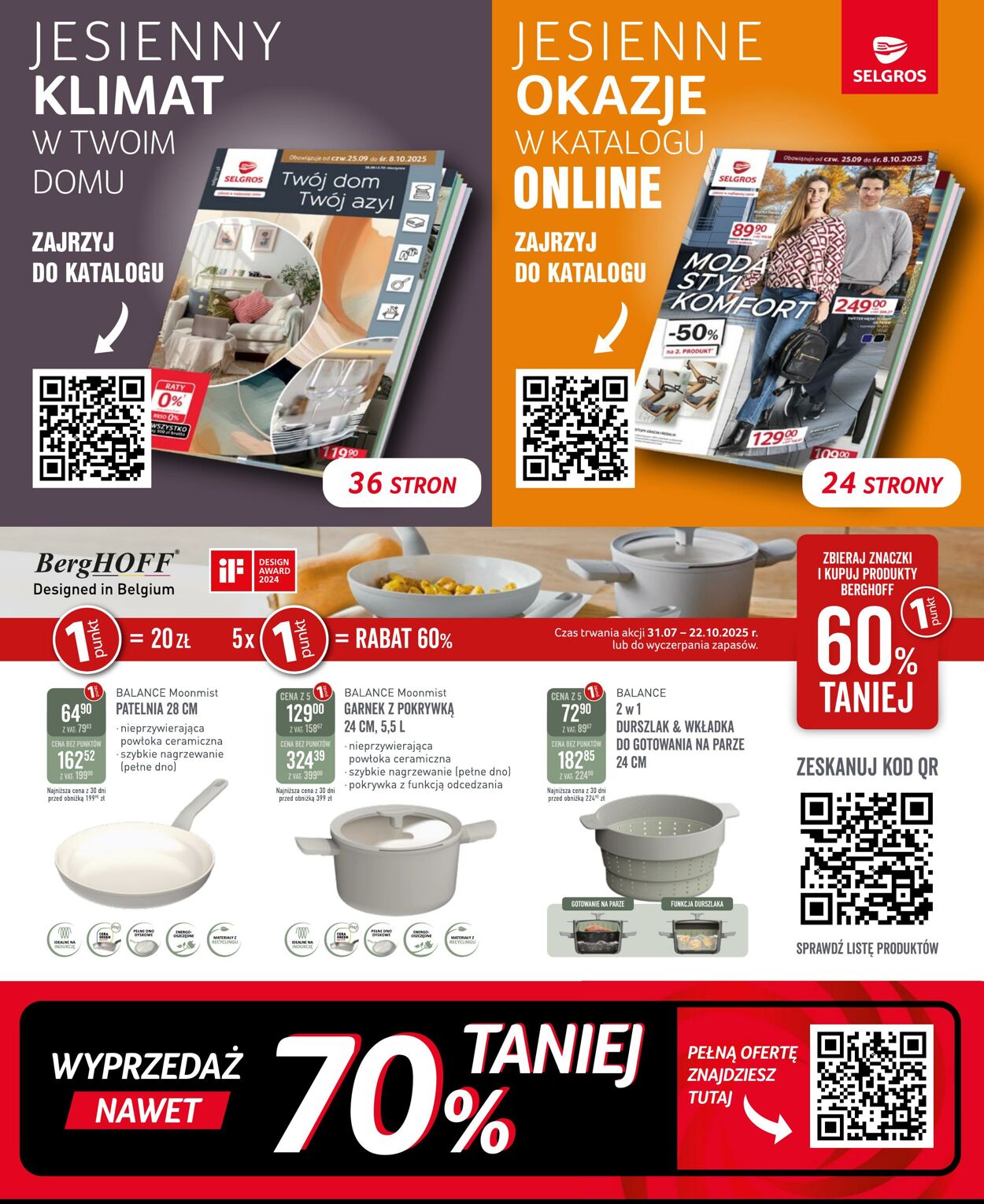 Gazetka Selgros 25.09.2025 - 08.10.2025