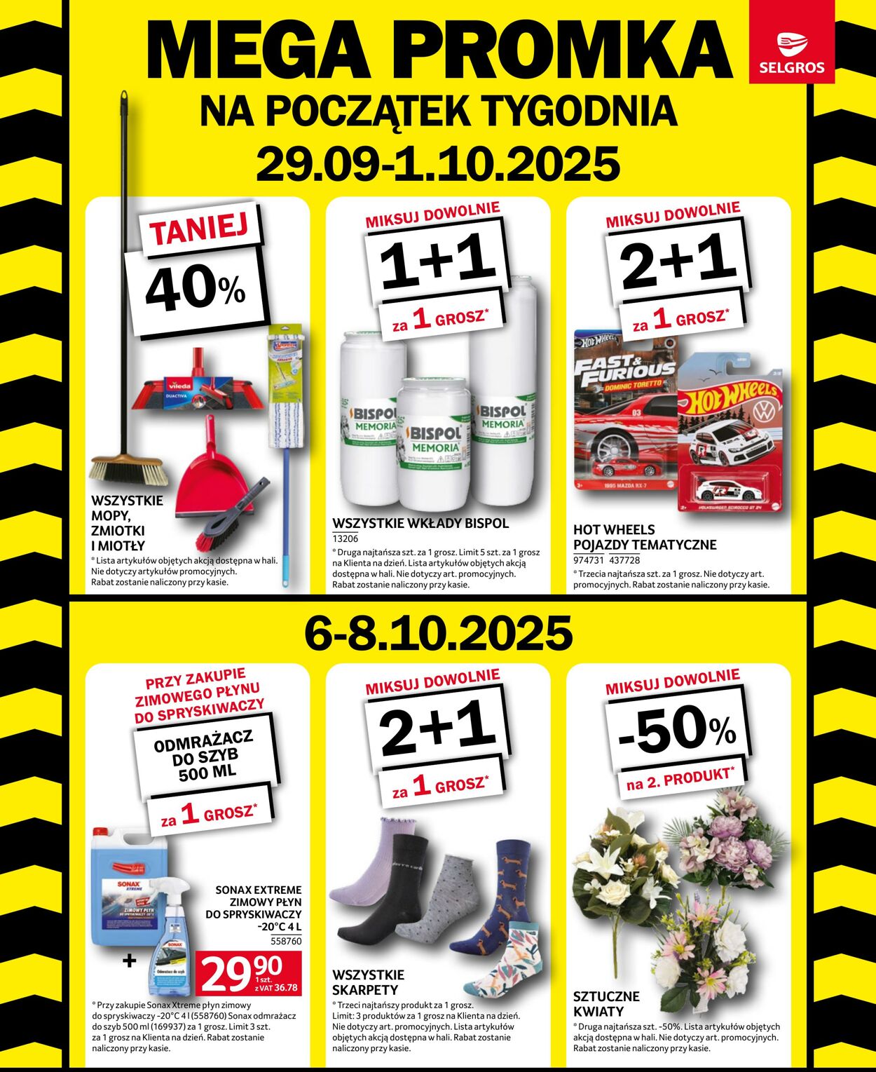 Gazetka Selgros 25.09.2025 - 08.10.2025