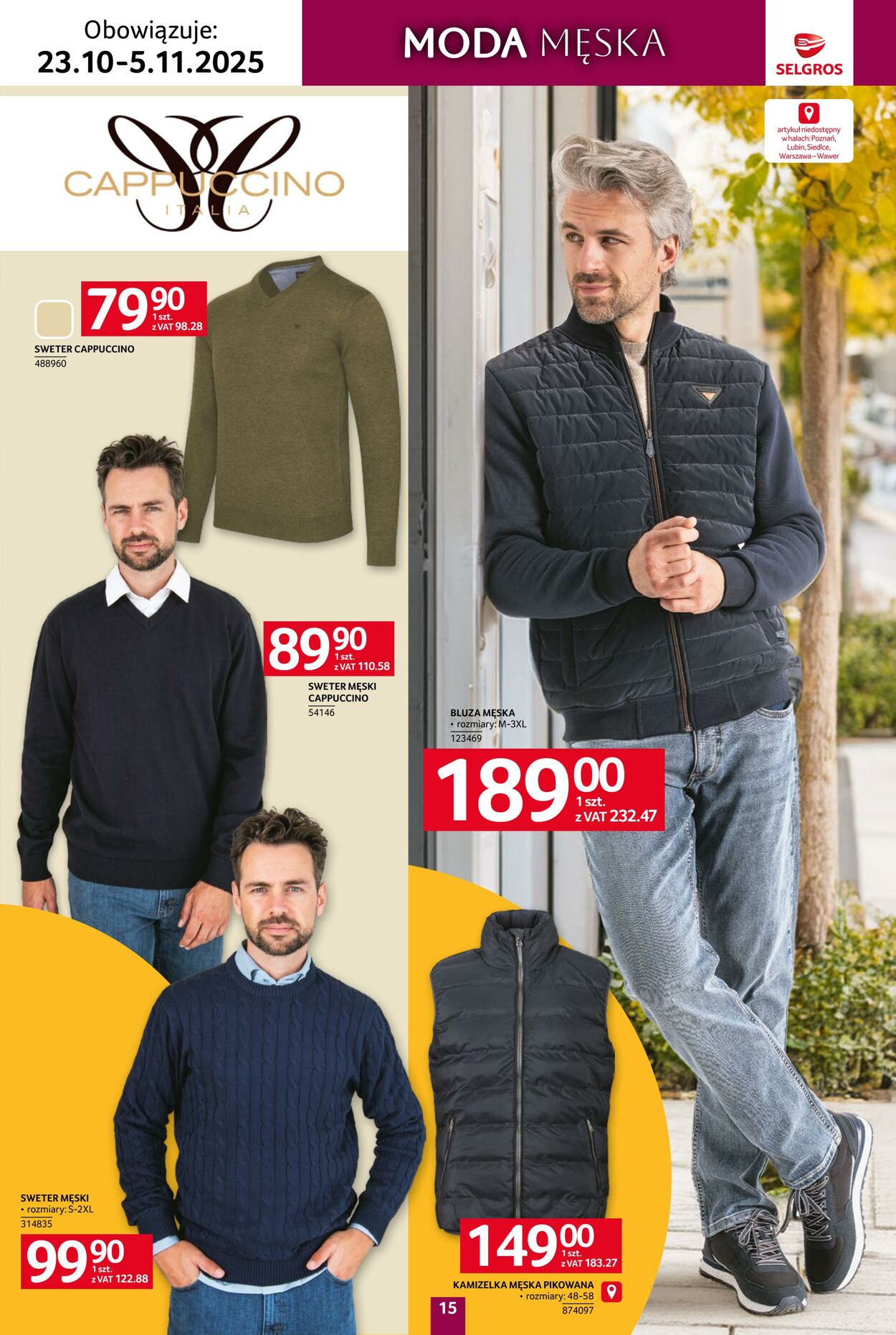 Gazetka Selgros 23.10.2025 - 05.11.2025