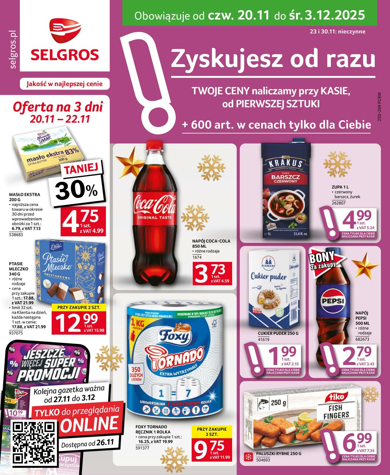 Gazetka Selgros 20.11.2025 - 03.12.2025