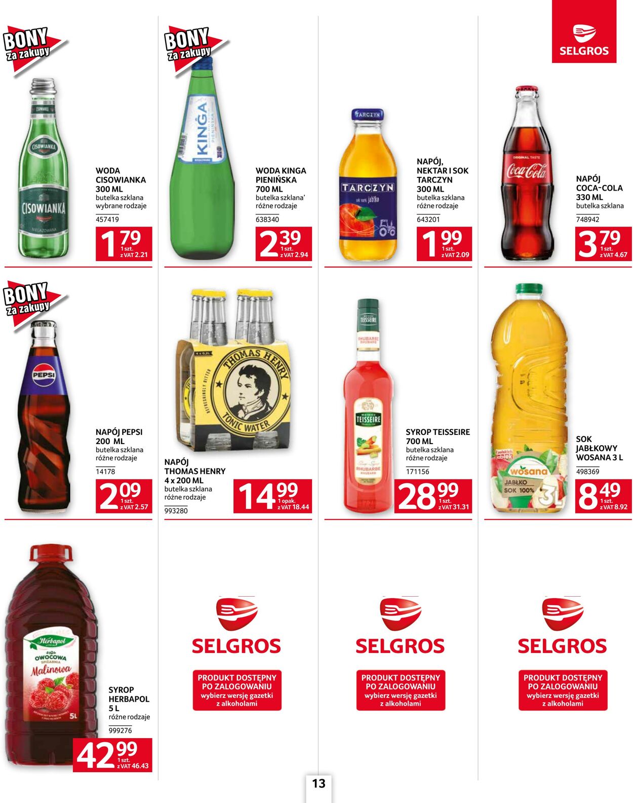 Gazetka Selgros 28.08.2025 - 10.09.2025