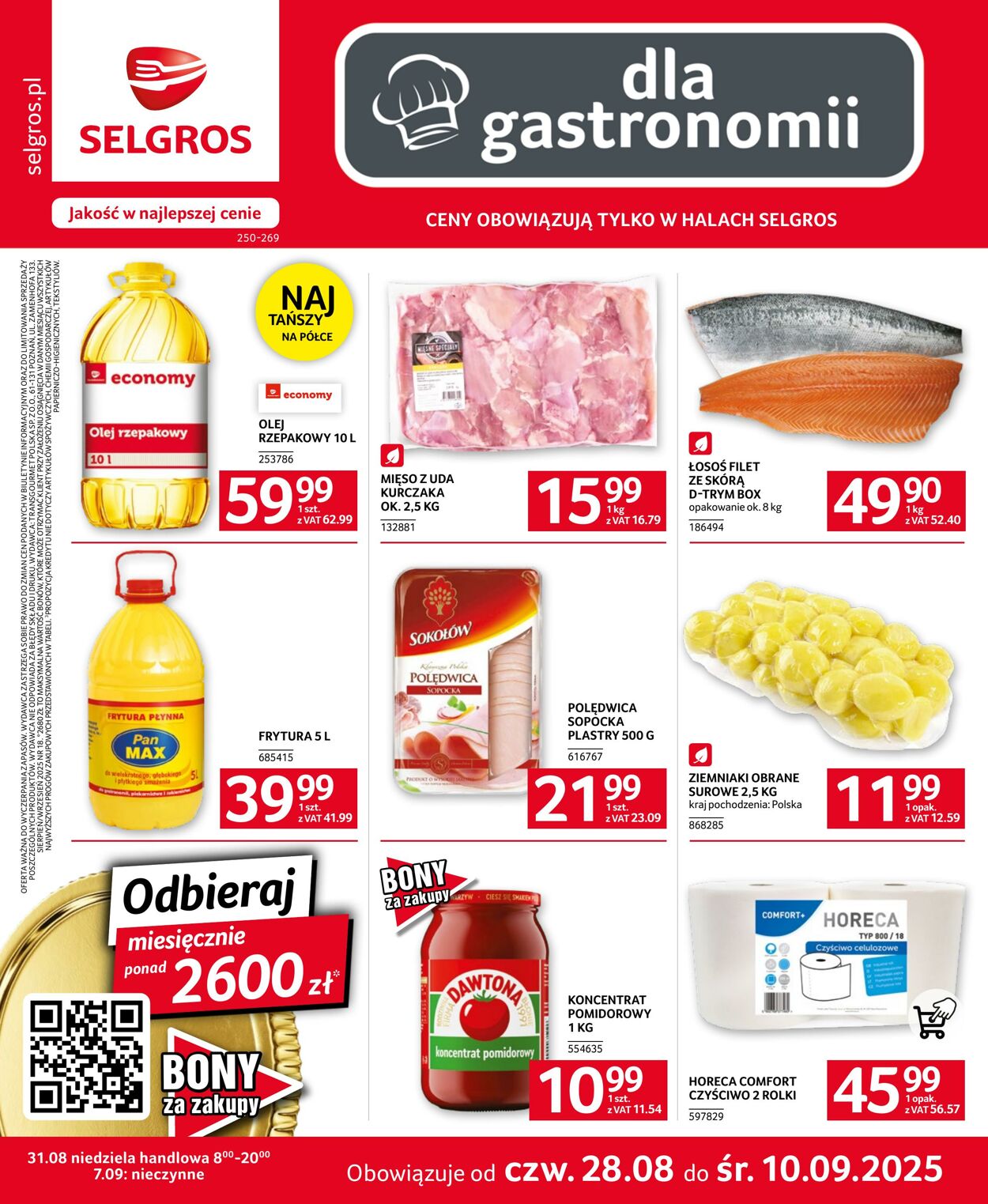 Gazetka Selgros 28.08.2025 - 10.09.2025