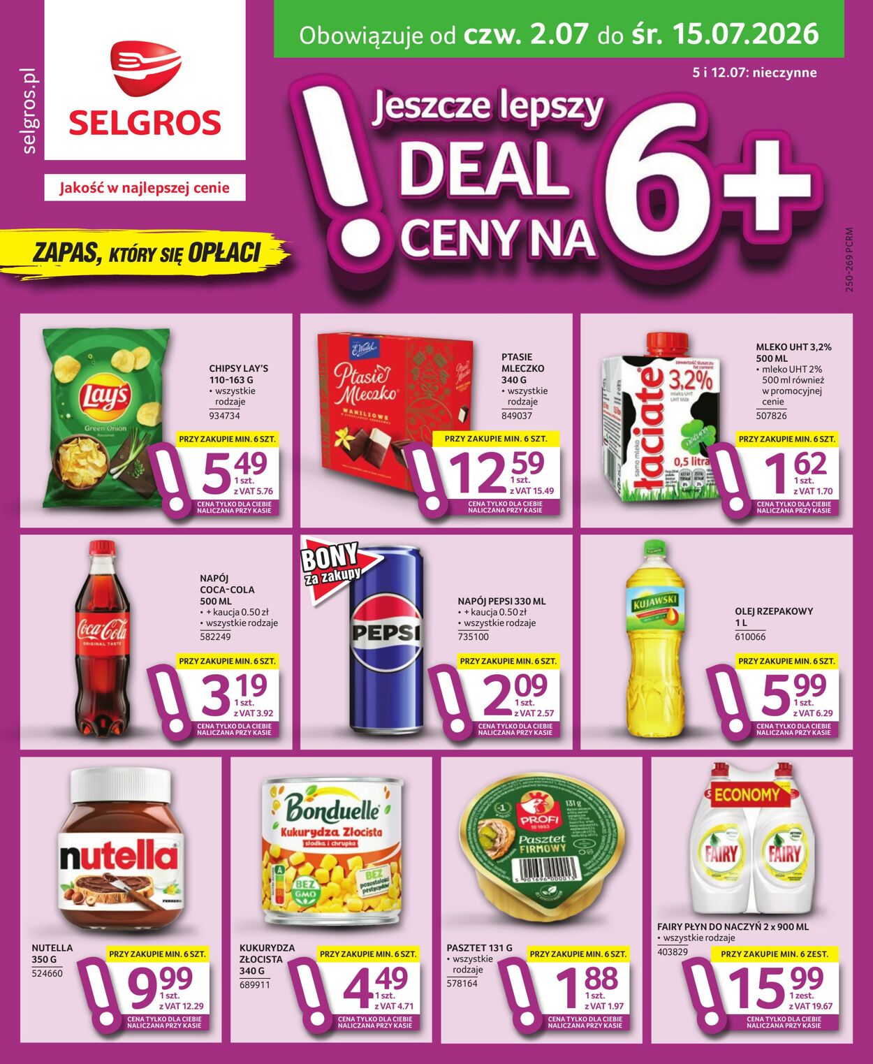 Gazetka Selgros 26.07.2026 - 14.08.2026