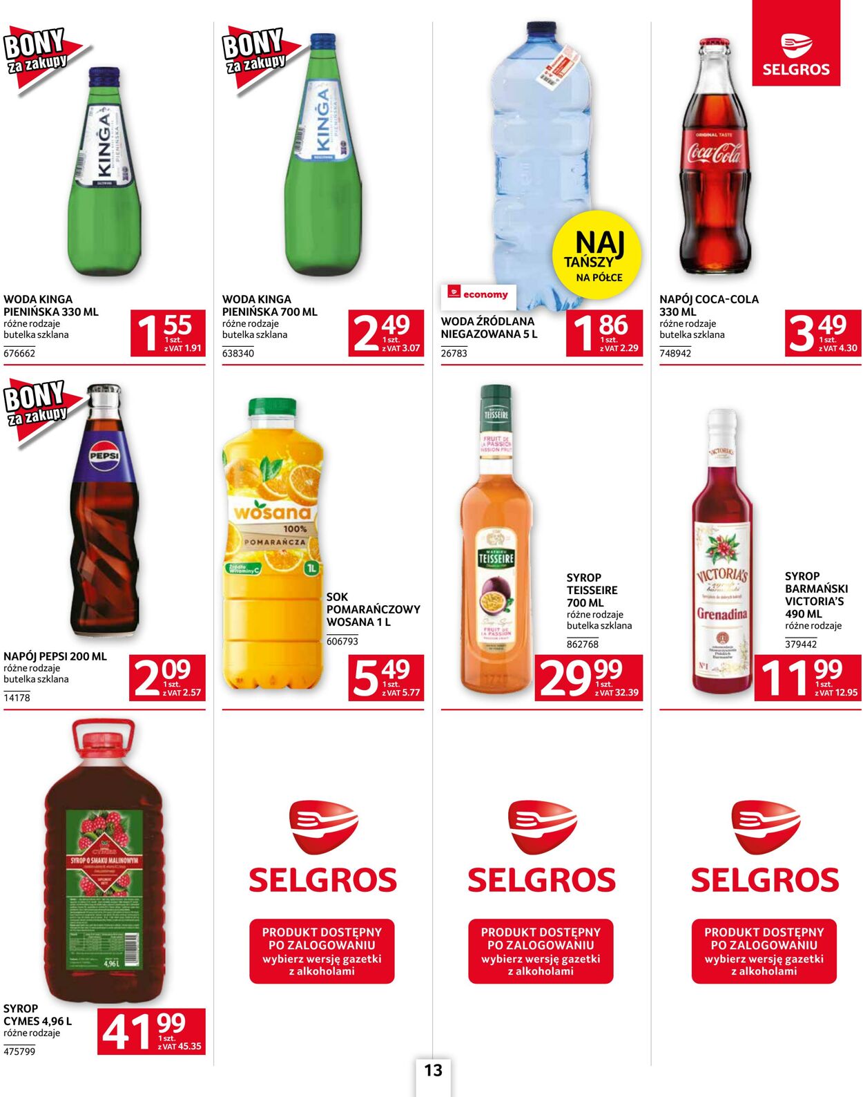 Gazetka Selgros 25.09.2025 - 08.10.2025