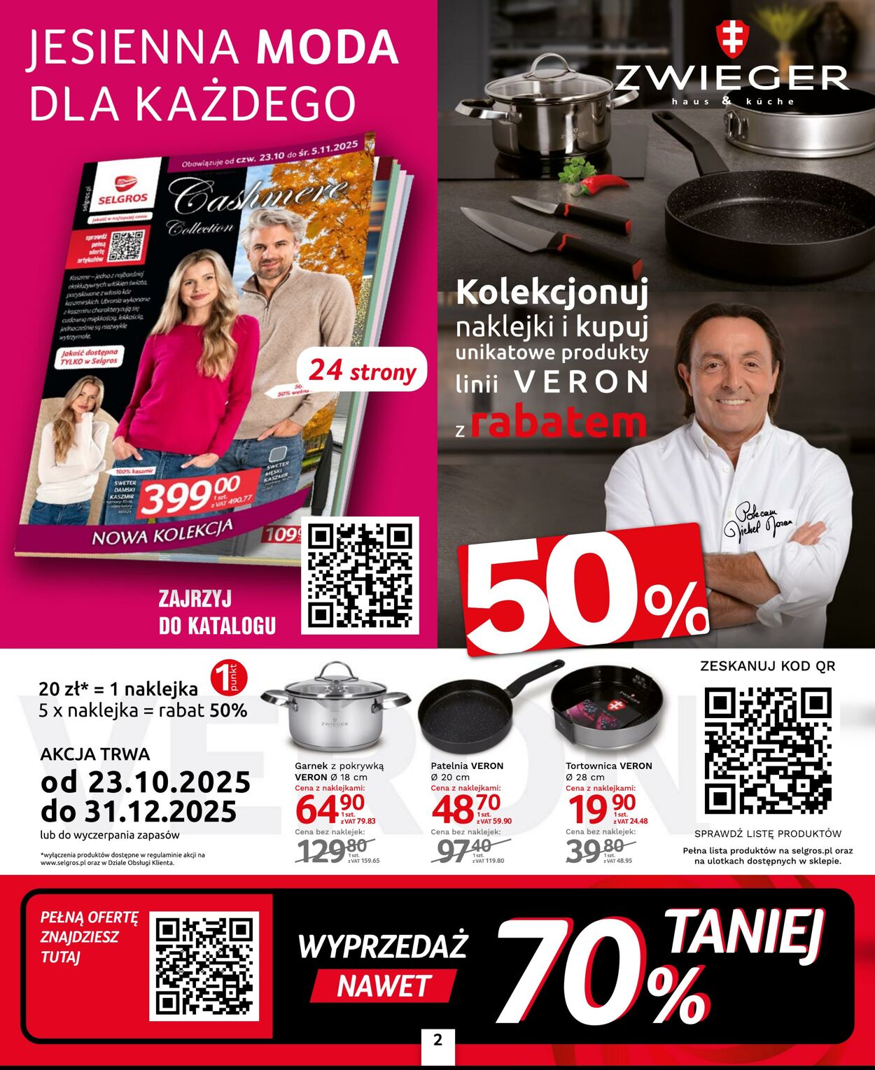 Gazetka Selgros 23.10.2025 - 05.11.2025