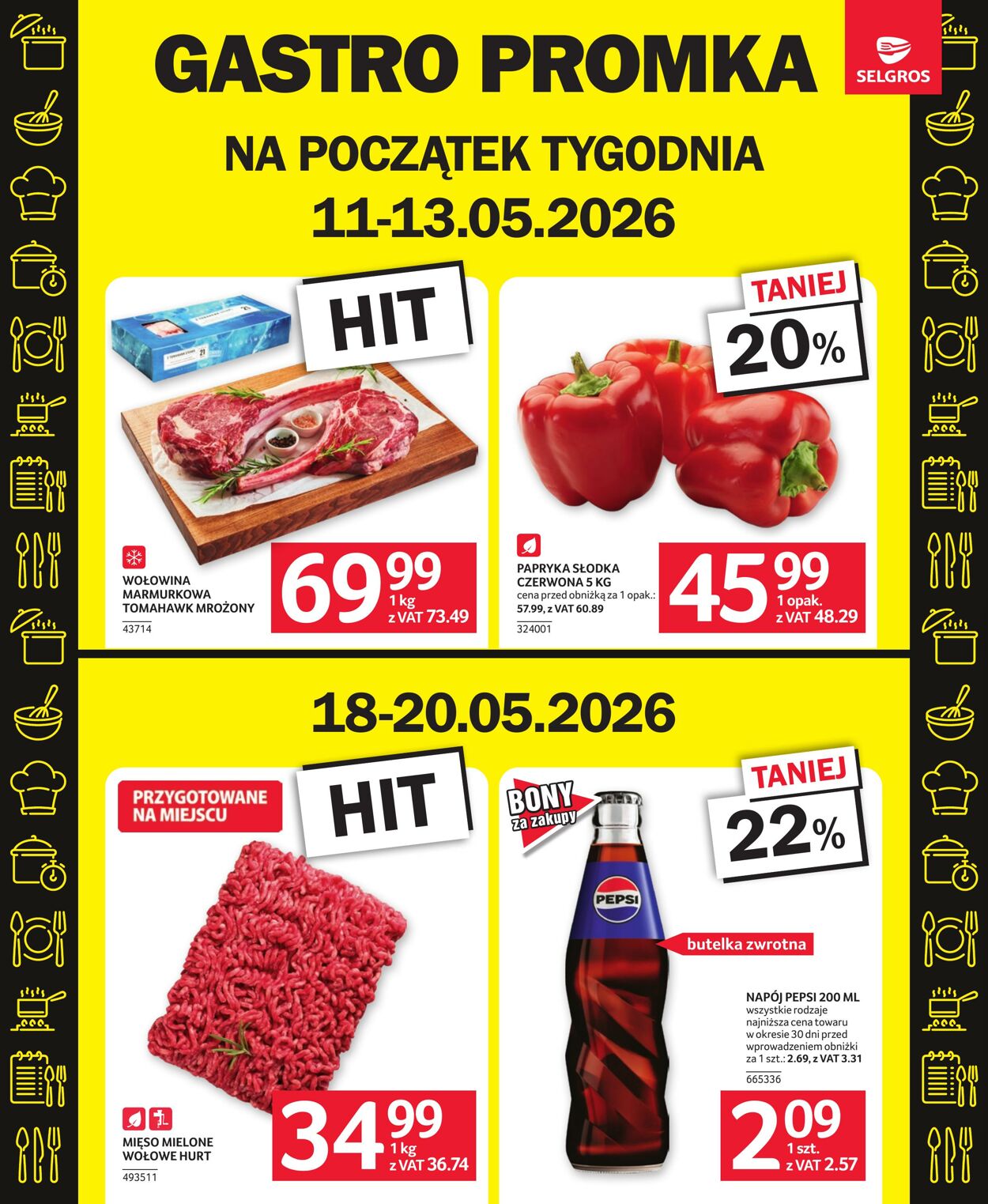 Gazetka Selgros 26.05.2026 - 10.06.2026