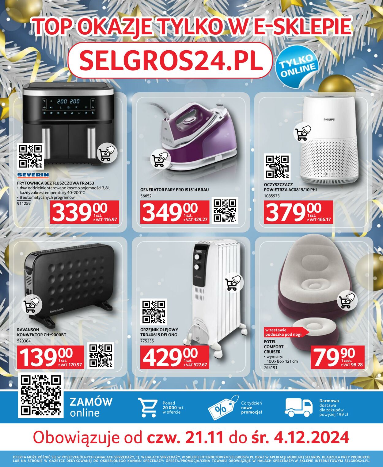 Gazetka Selgros 21.11.2024 - 04.12.2024