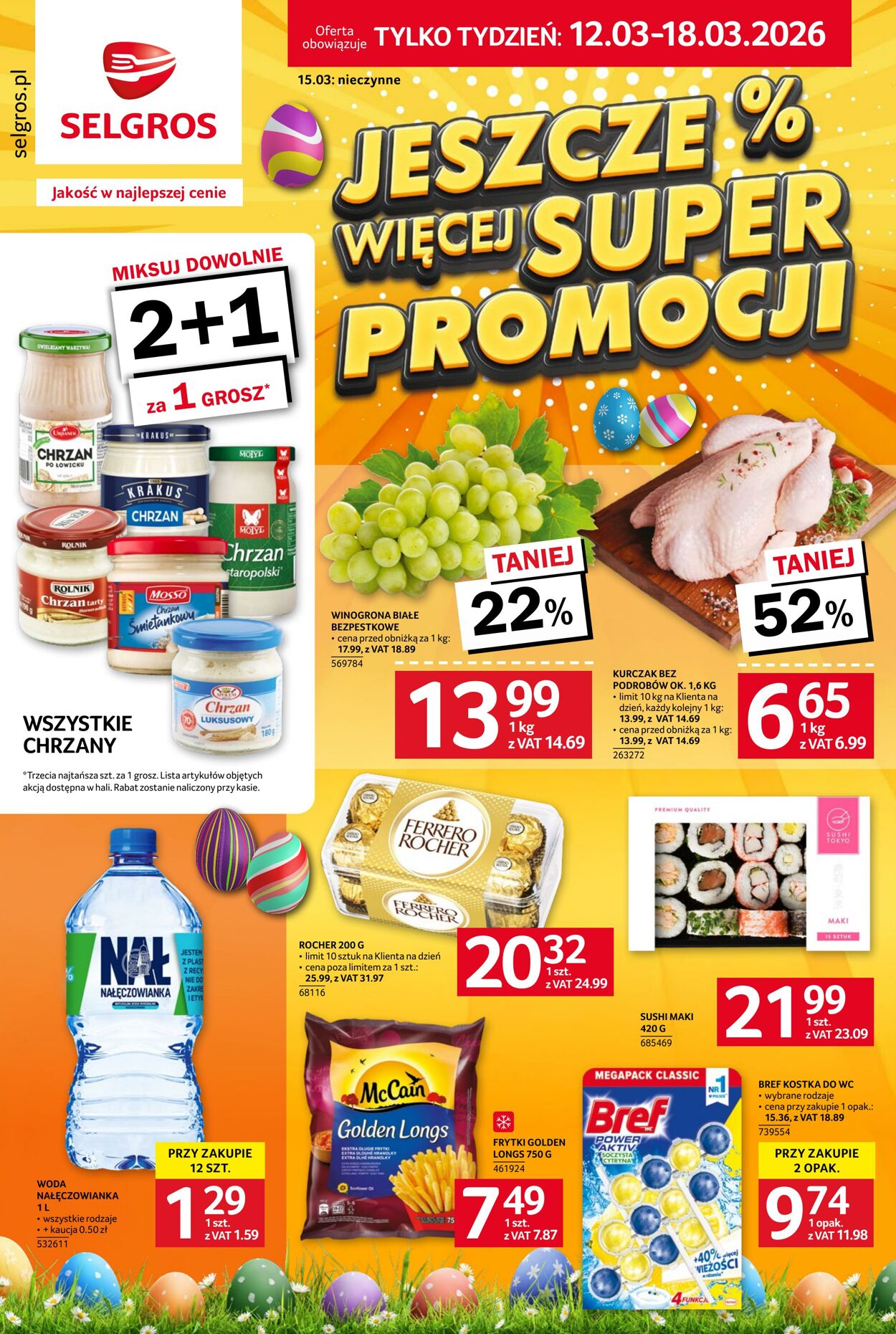 Gazetka Selgros 26.03.2026 - 05.04.2026