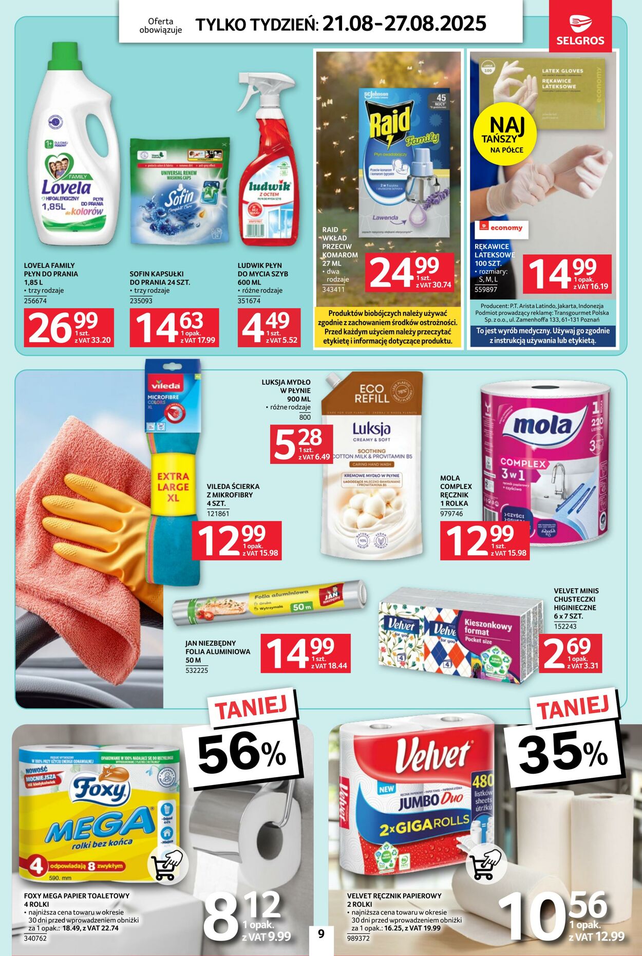 Gazetka Selgros 14.08.2025 - 27.08.2025