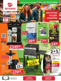 Gazetka Selgros 26.04.2026 - 08.05.2026