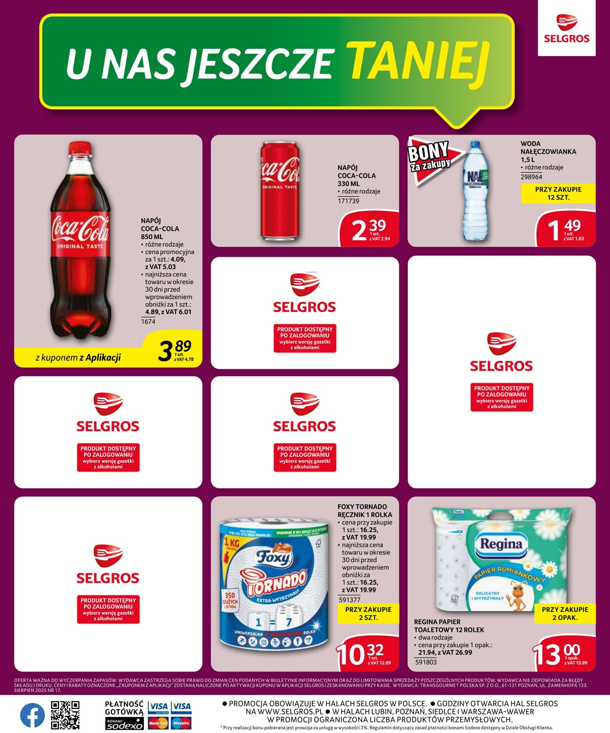 Gazetka Selgros 14.08.2025 - 27.08.2025