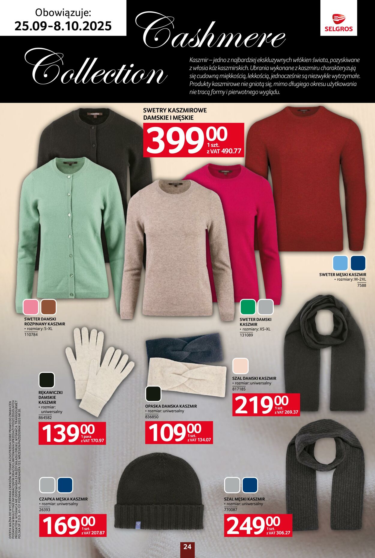 Gazetka Selgros 25.09.2025 - 08.10.2025