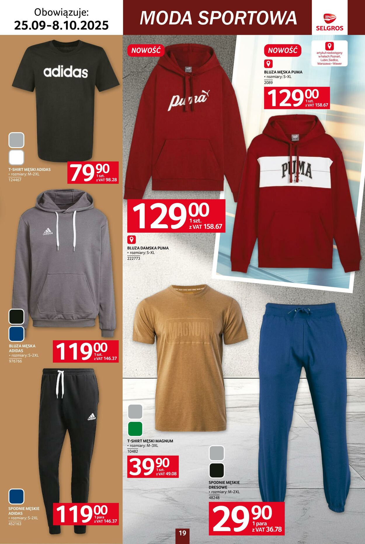 Gazetka Selgros 25.09.2025 - 08.10.2025