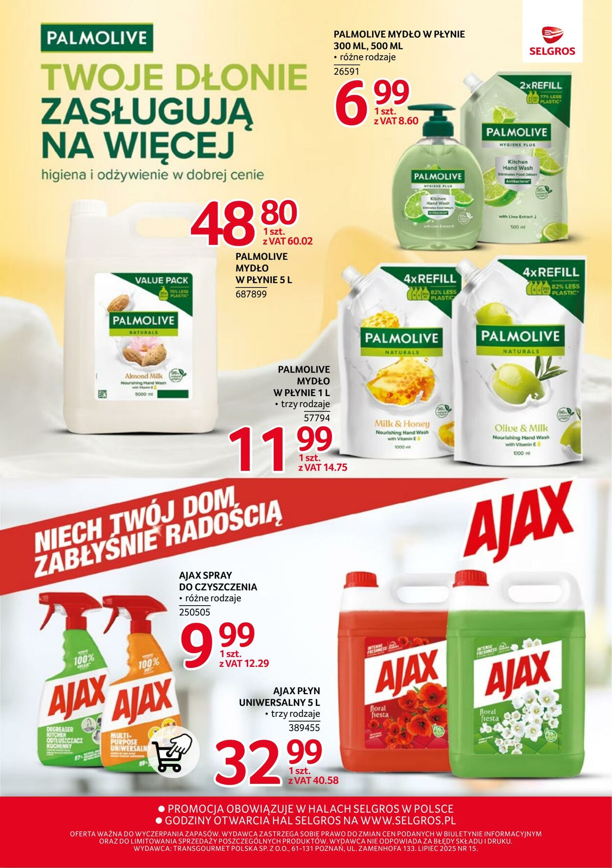 Gazetka Selgros 17.07.2025 - 30.07.2025