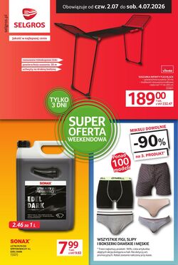 Gazetka Selgros 26.07.2026 - 14.08.2026
