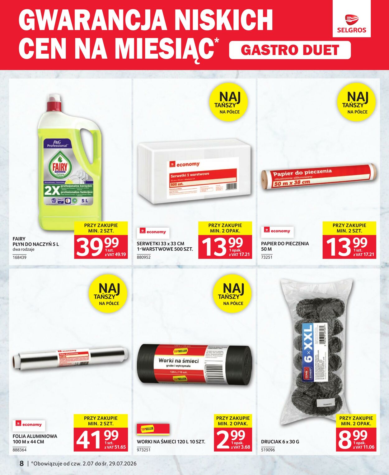 Gazetka Selgros 26.07.2026 - 15.08.2026
