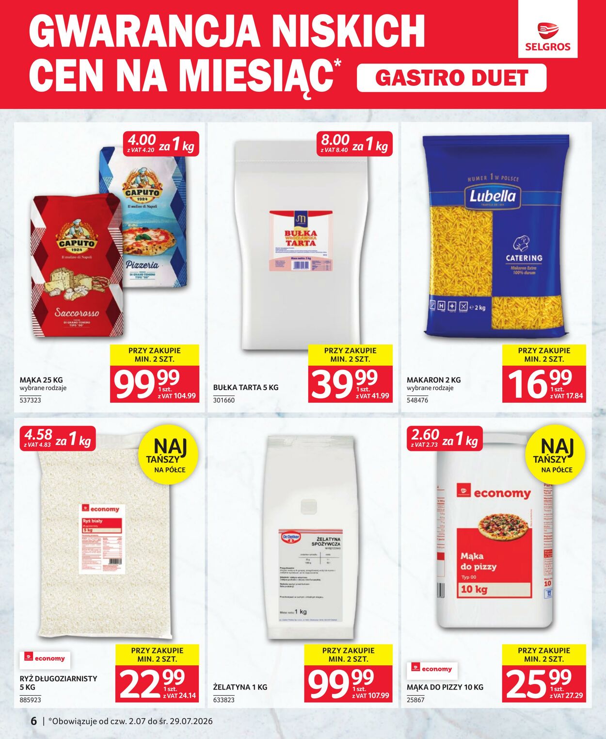Gazetka Selgros 26.07.2026 - 15.08.2026