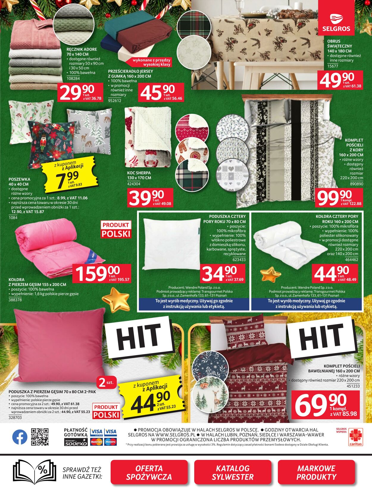 Gazetka Selgros 18.12.2025 - 31.12.2025
