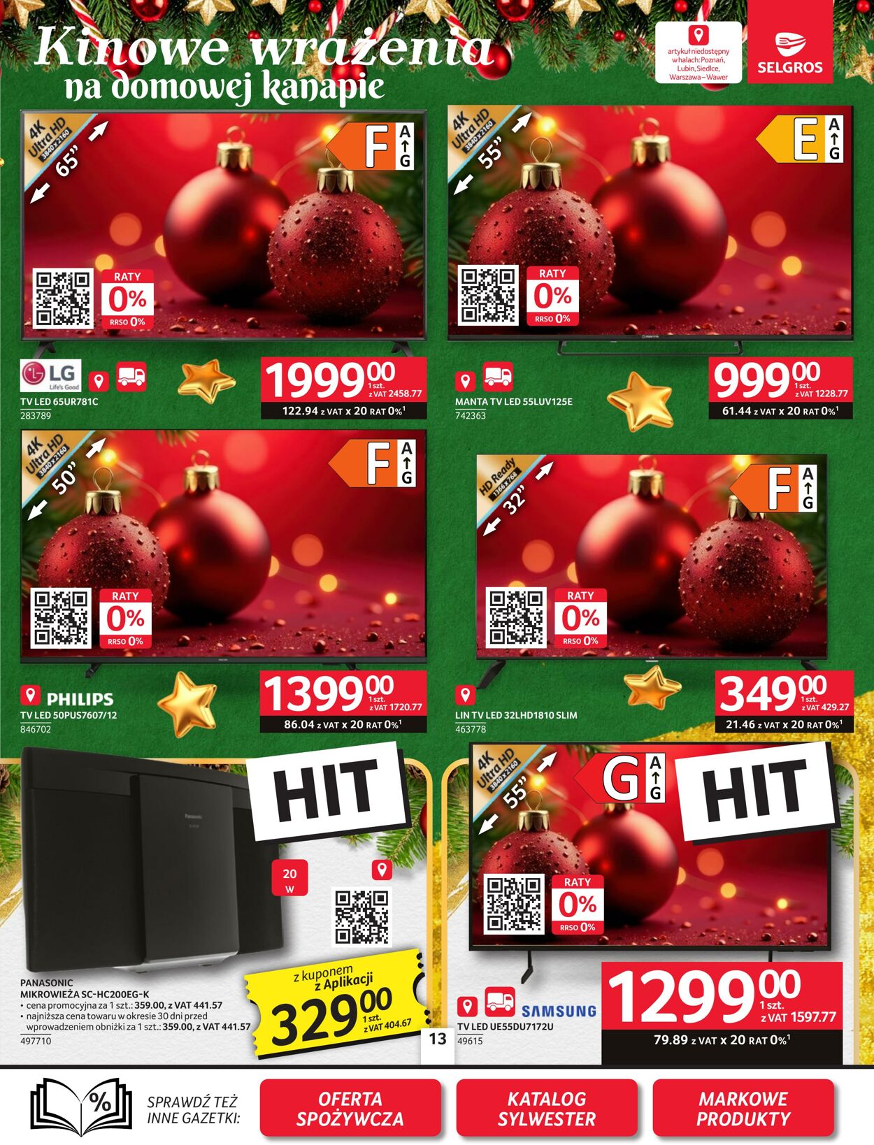 Gazetka Selgros 18.12.2025 - 31.12.2025