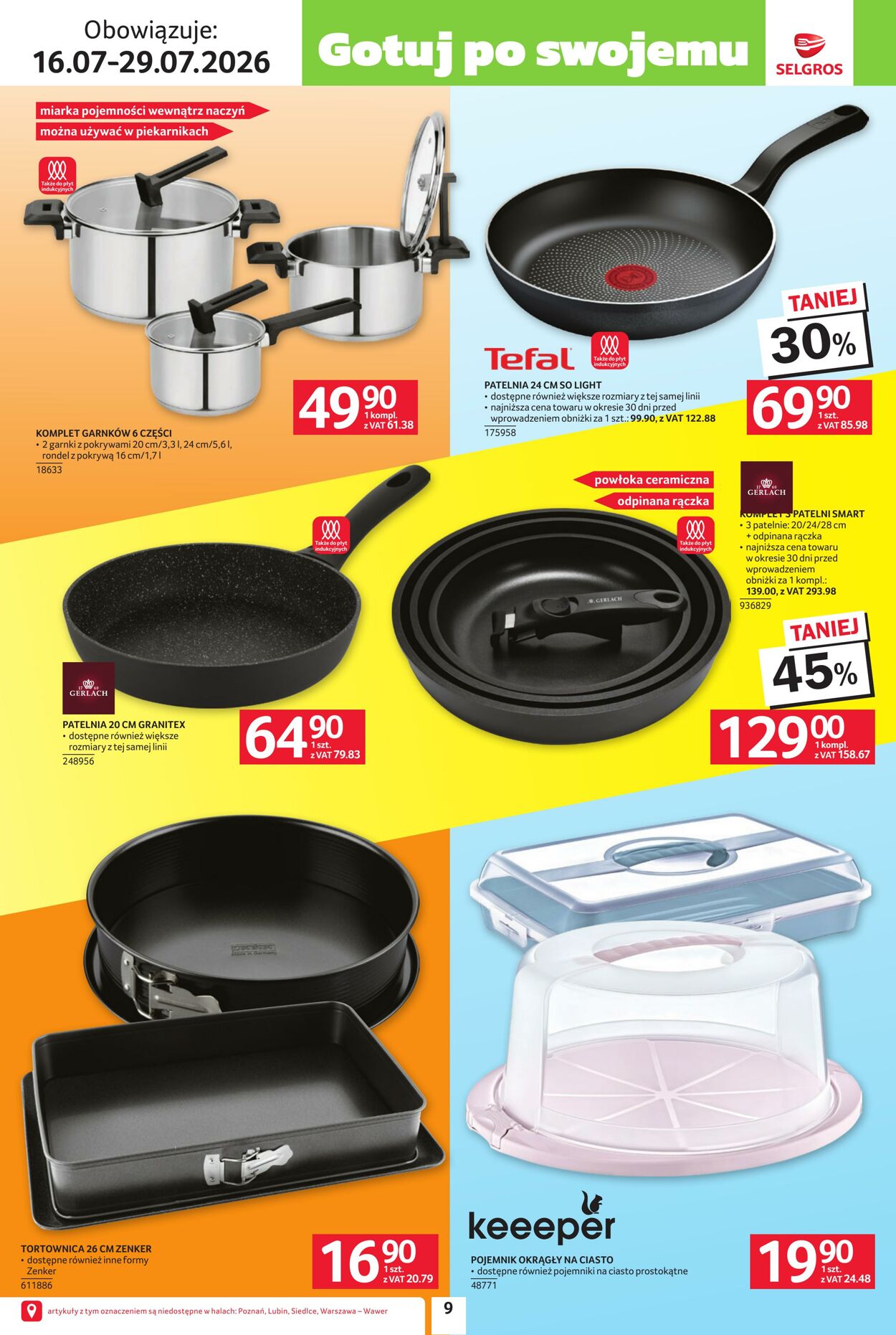 Gazetka Selgros 26.07.2026 - 15.08.2026
