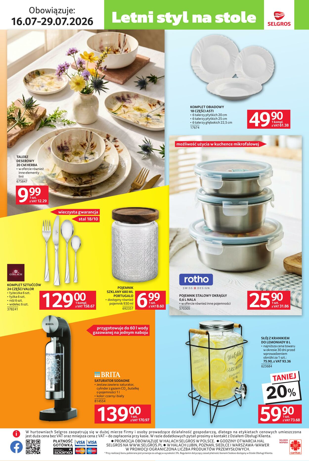 Gazetka Selgros 26.07.2026 - 15.08.2026