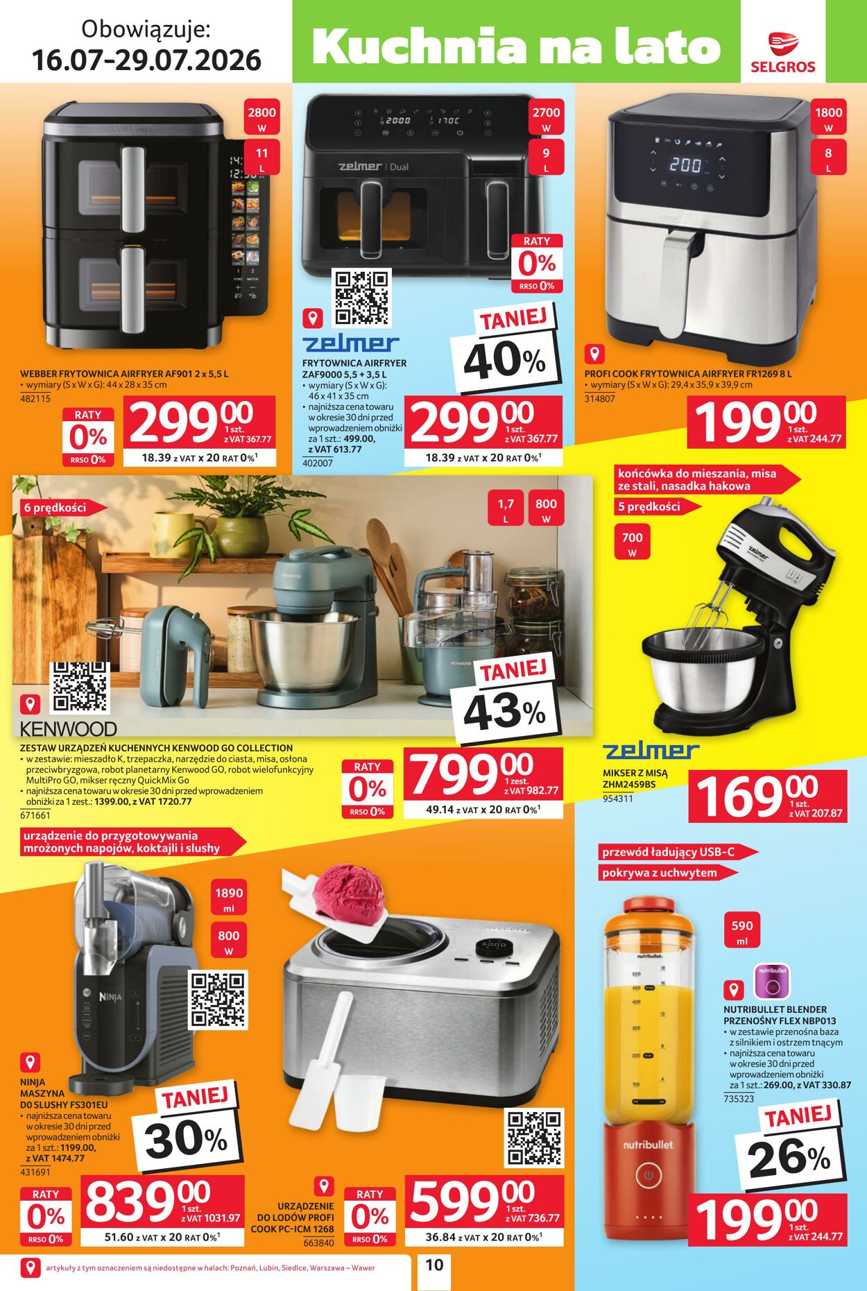 Gazetka Selgros 26.07.2026 - 15.08.2026