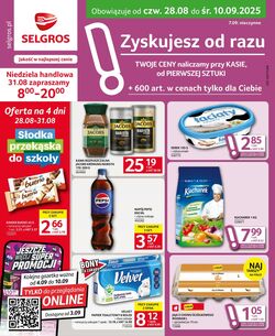 Gazetka Selgros 28.08.2025 - 10.09.2025