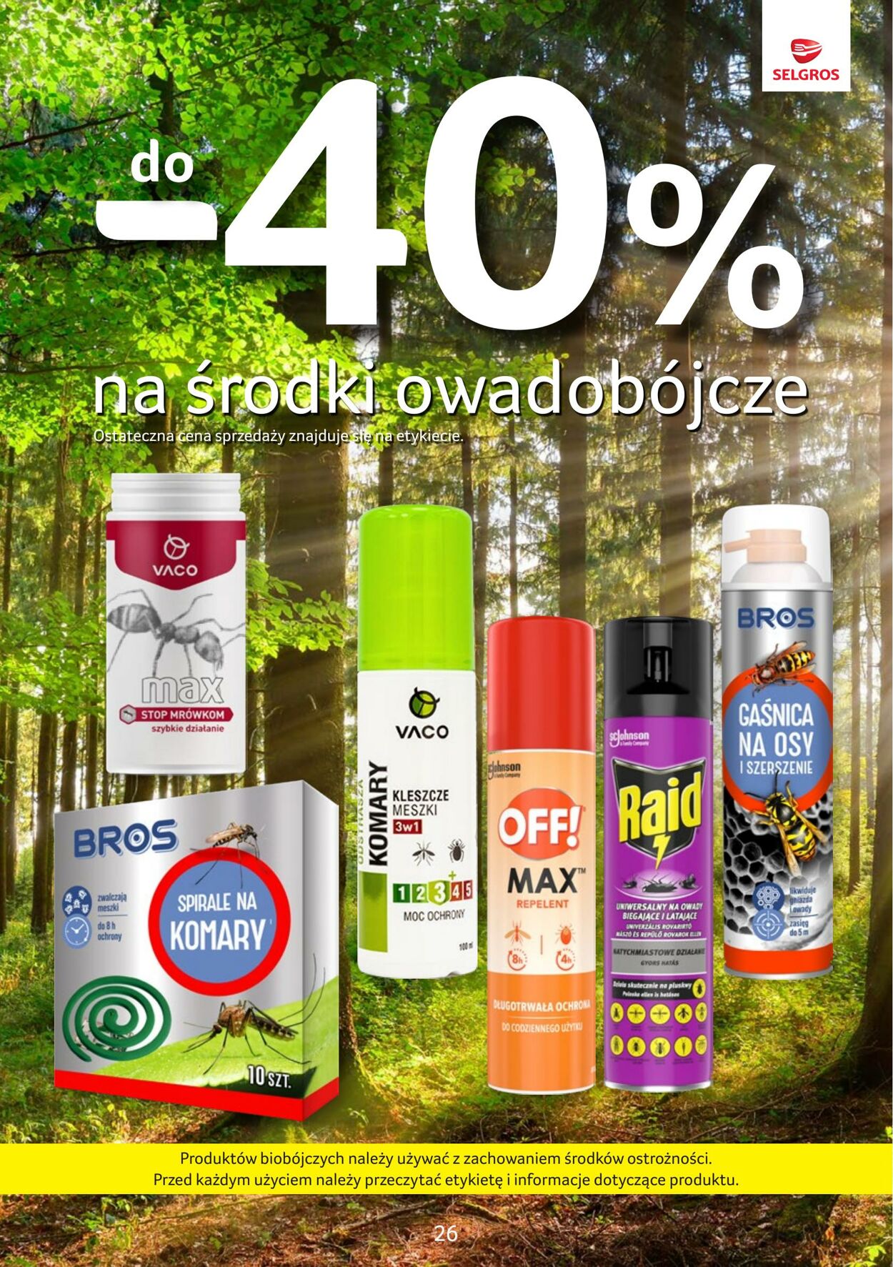 Gazetka Selgros 26.07.2026 - 14.08.2026