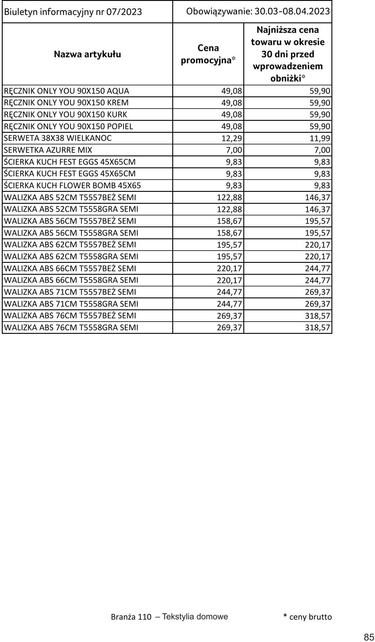 Gazetka Selgros 30.03.2023 - 10.04.2023