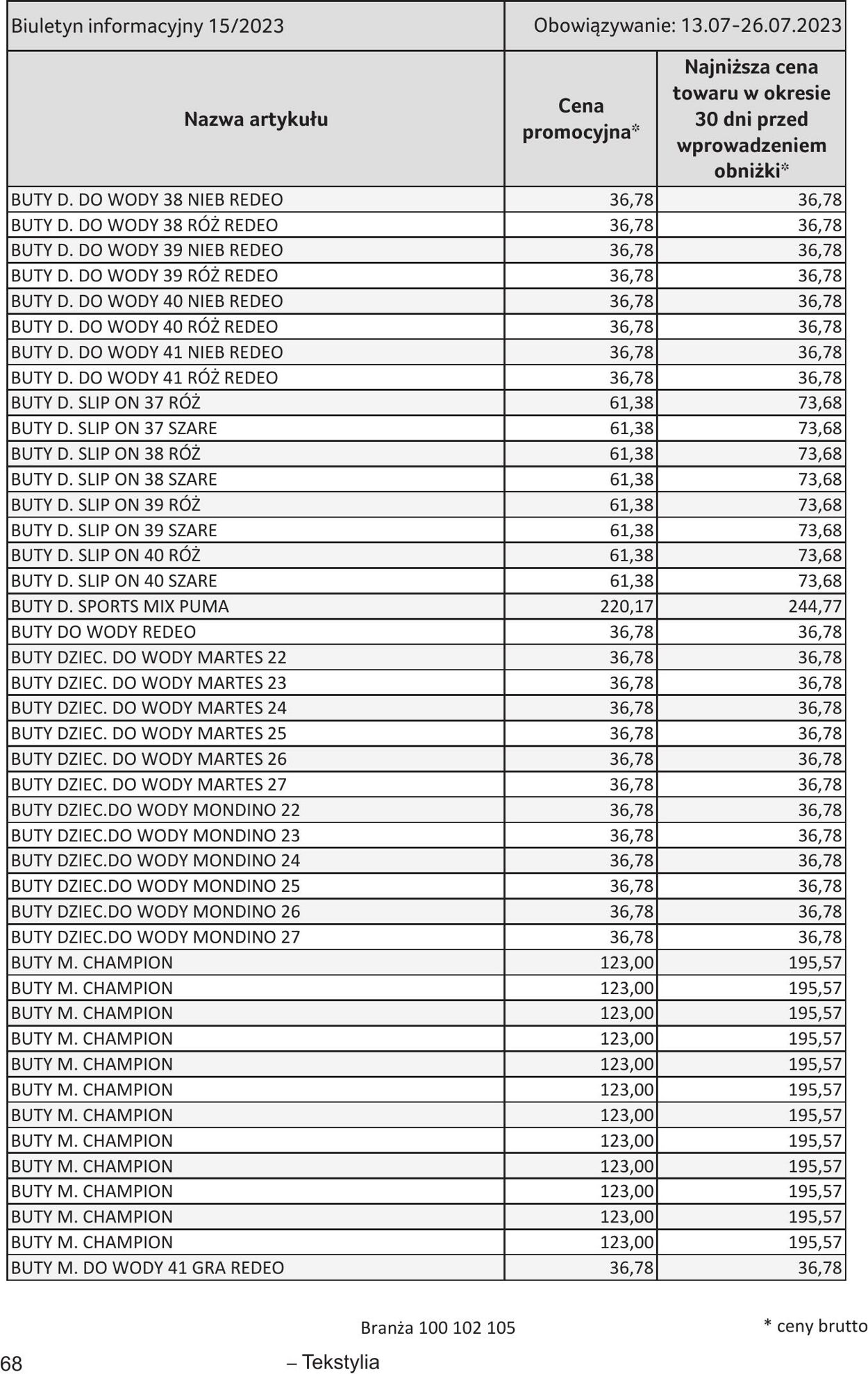 Gazetka Selgros 13.07.2023 - 26.07.2023