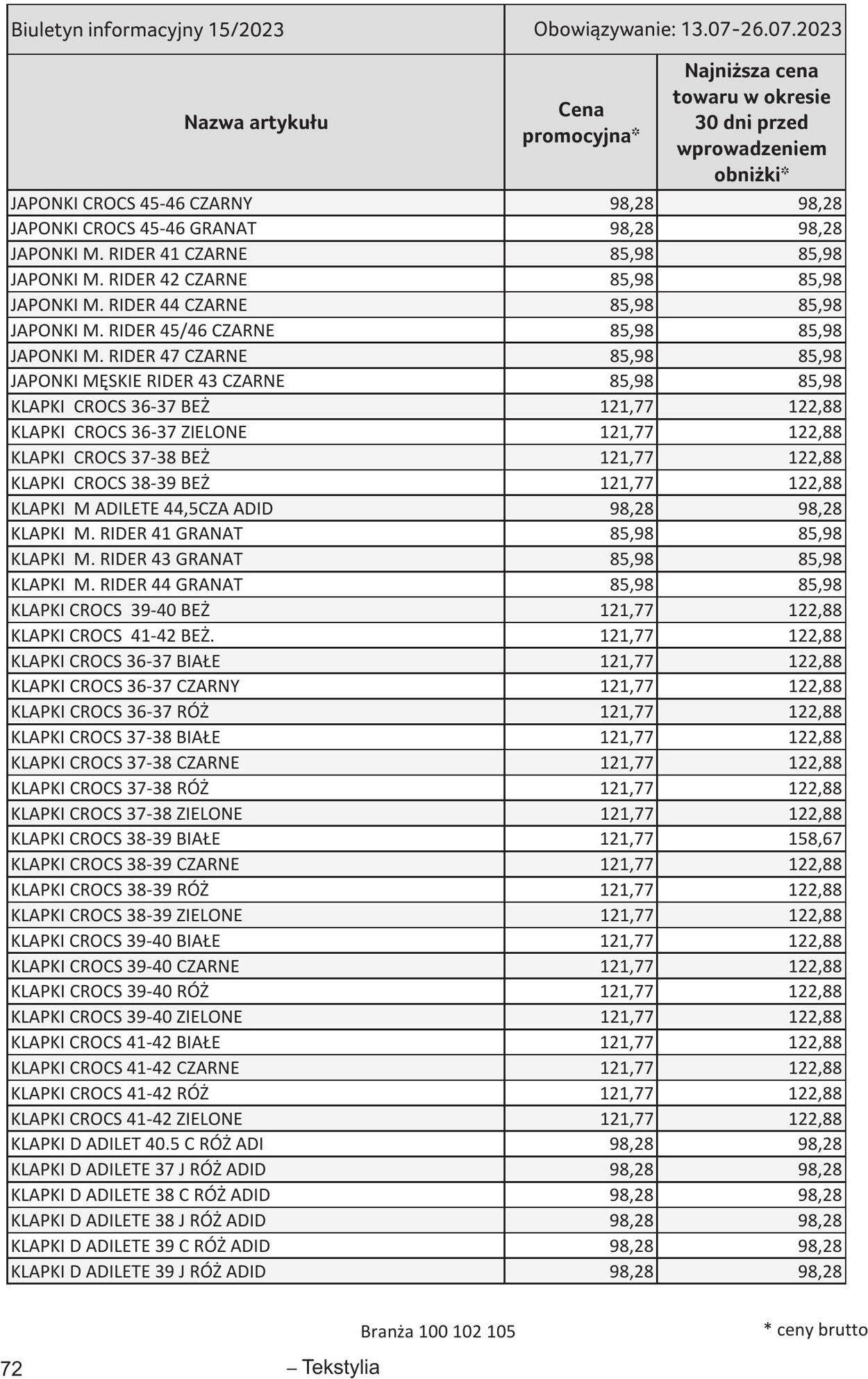 Gazetka Selgros 13.07.2023 - 26.07.2023