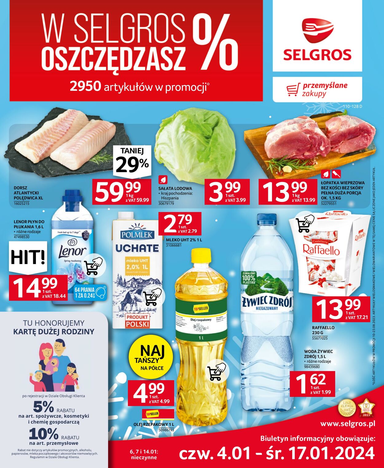 Gazetka Selgros 04.01.2024 - 17.01.2024