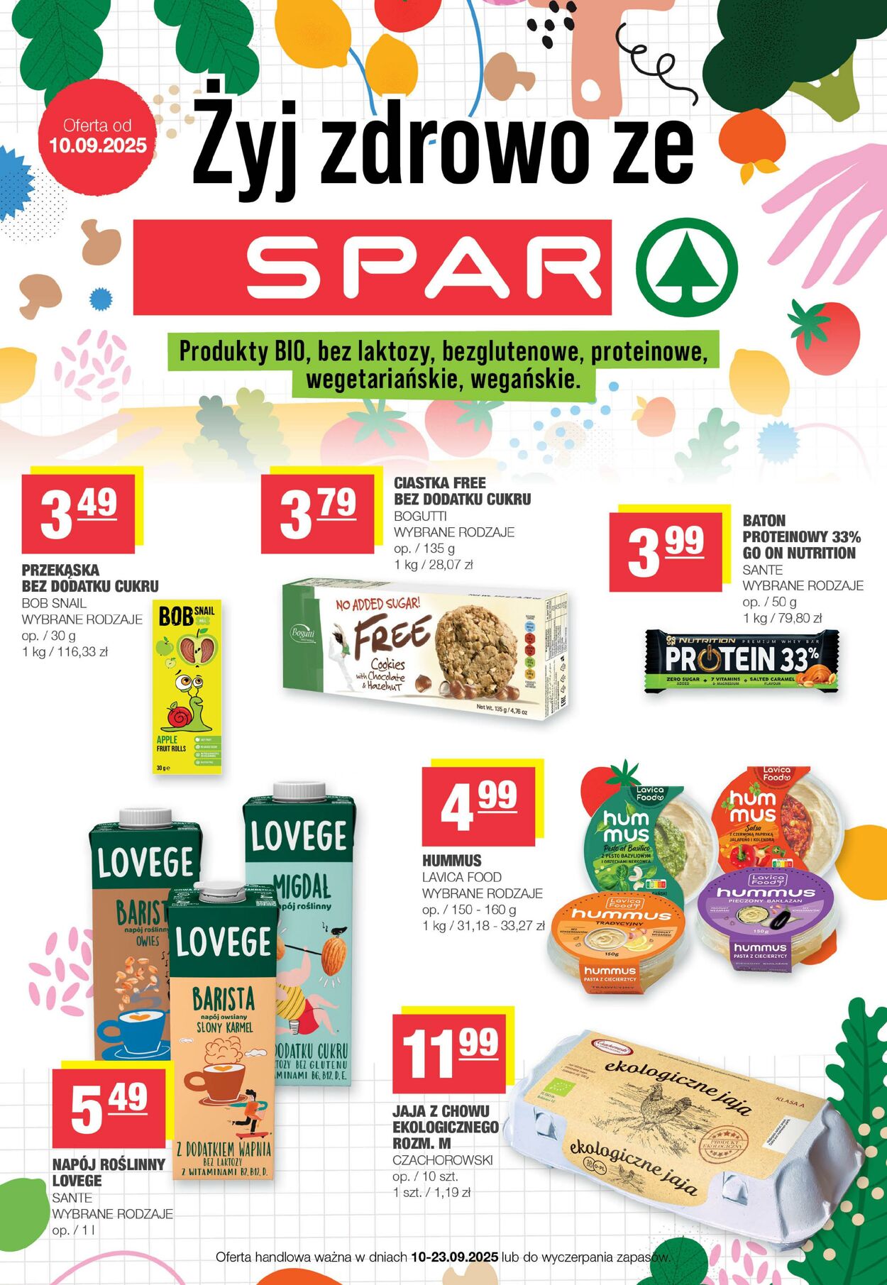 Gazetka Spar 10.09.2025 - 23.09.2025