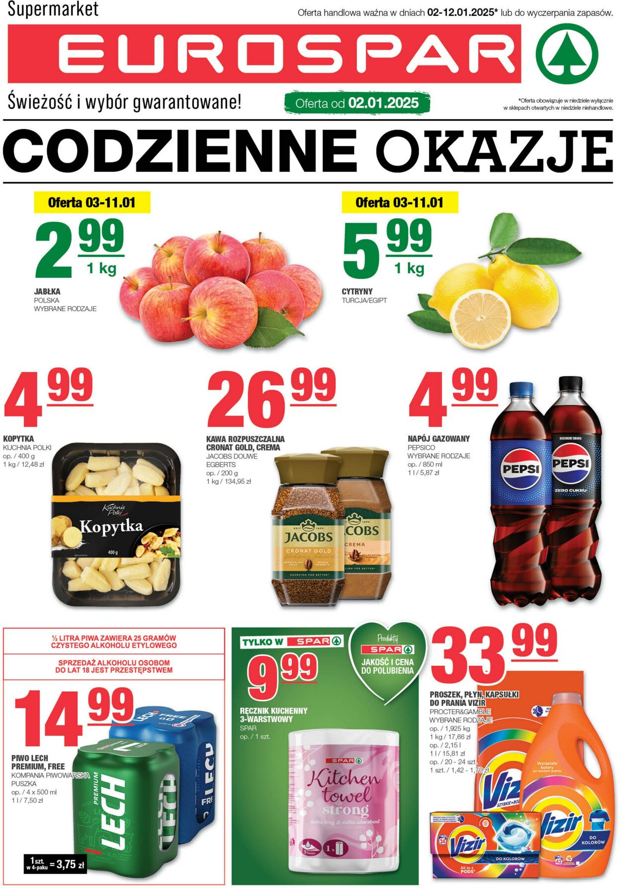 Gazetka Spar 02.01.2025 - 12.01.2025