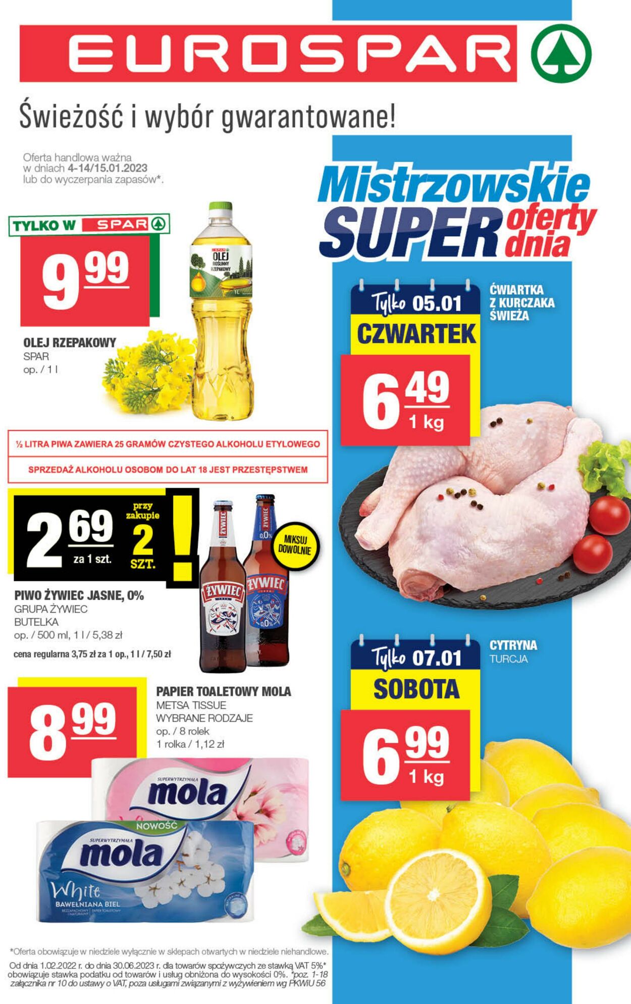 Gazetka Spar 04.01.2023 - 15.01.2023