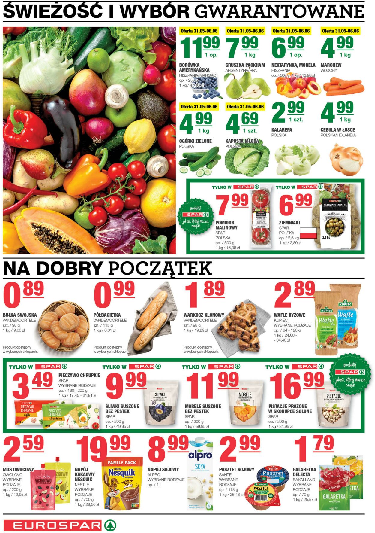 Gazetka Spar 31.05.2023 - 11.06.2023