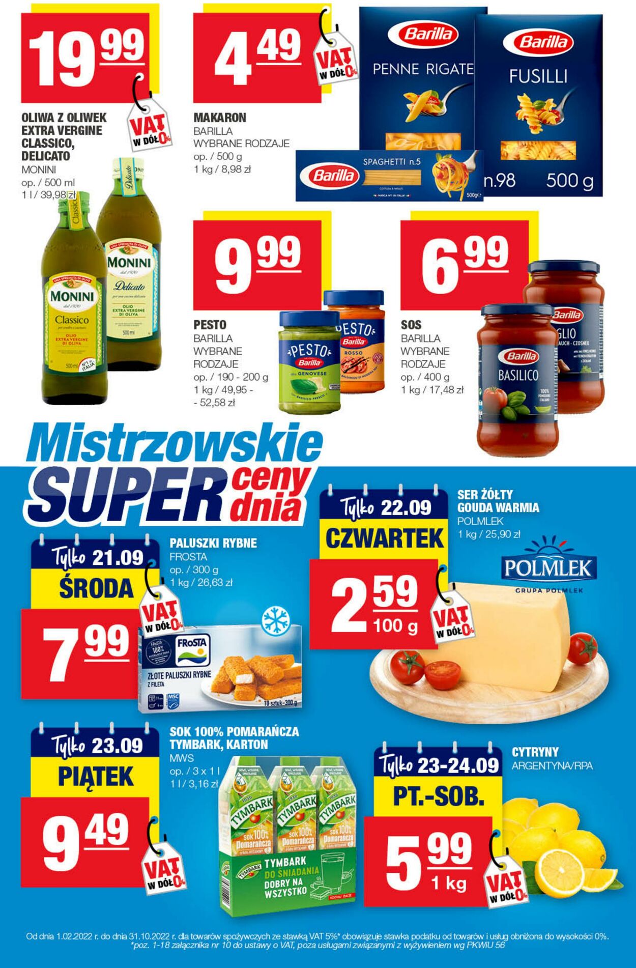 Gazetka Spar 14.09.2022 - 24.09.2022