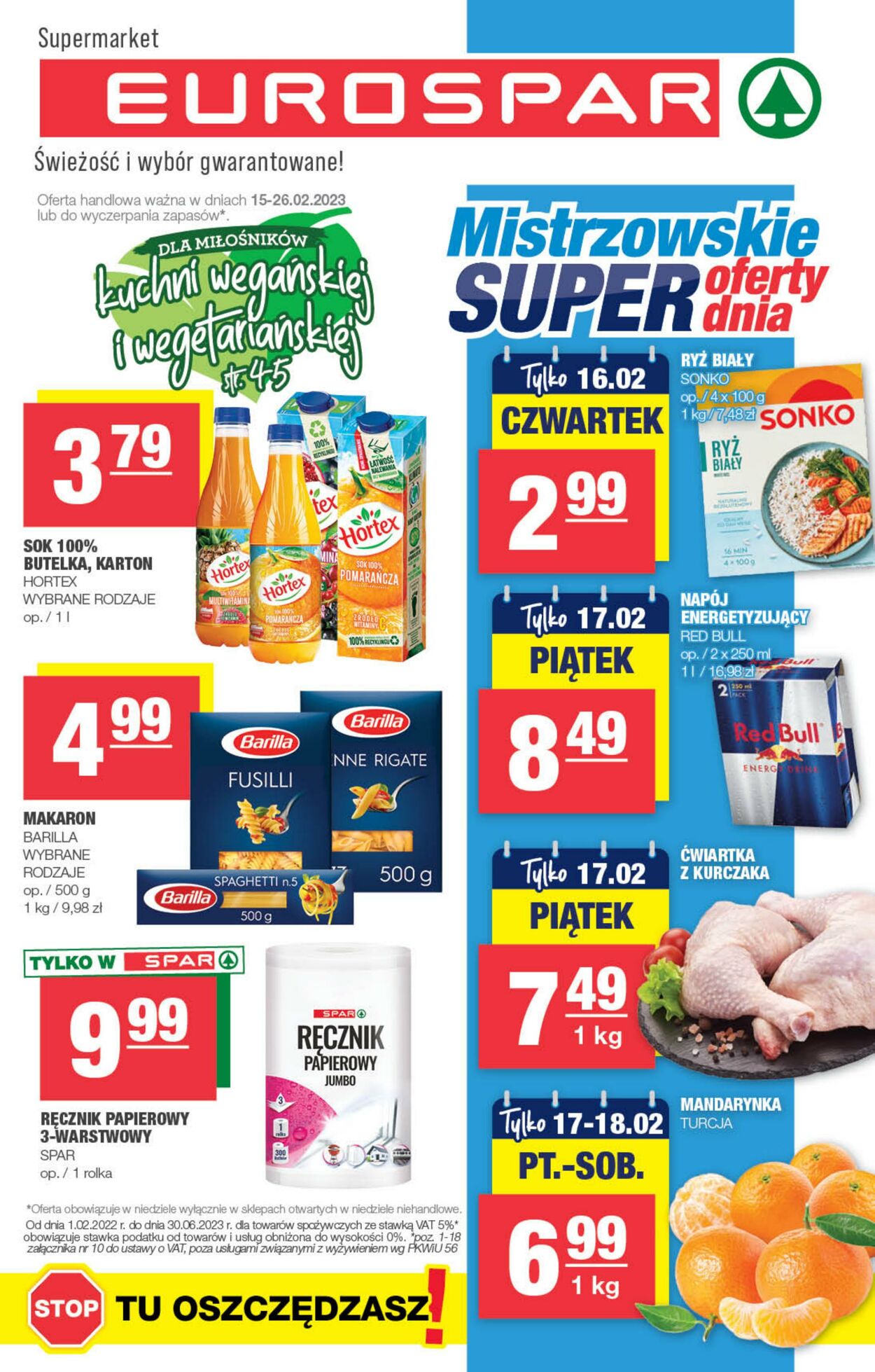 Gazetka Spar 15.02.2023 - 26.02.2023