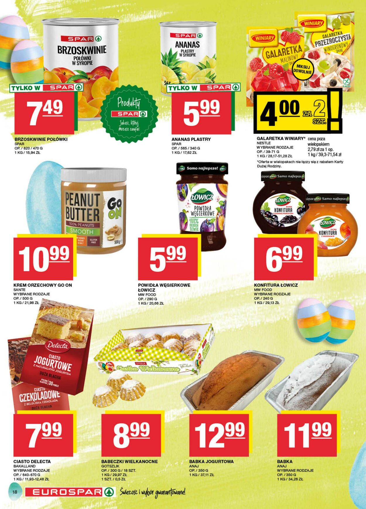 Gazetka Eurospar 18.03.2024 - 30.03.2024