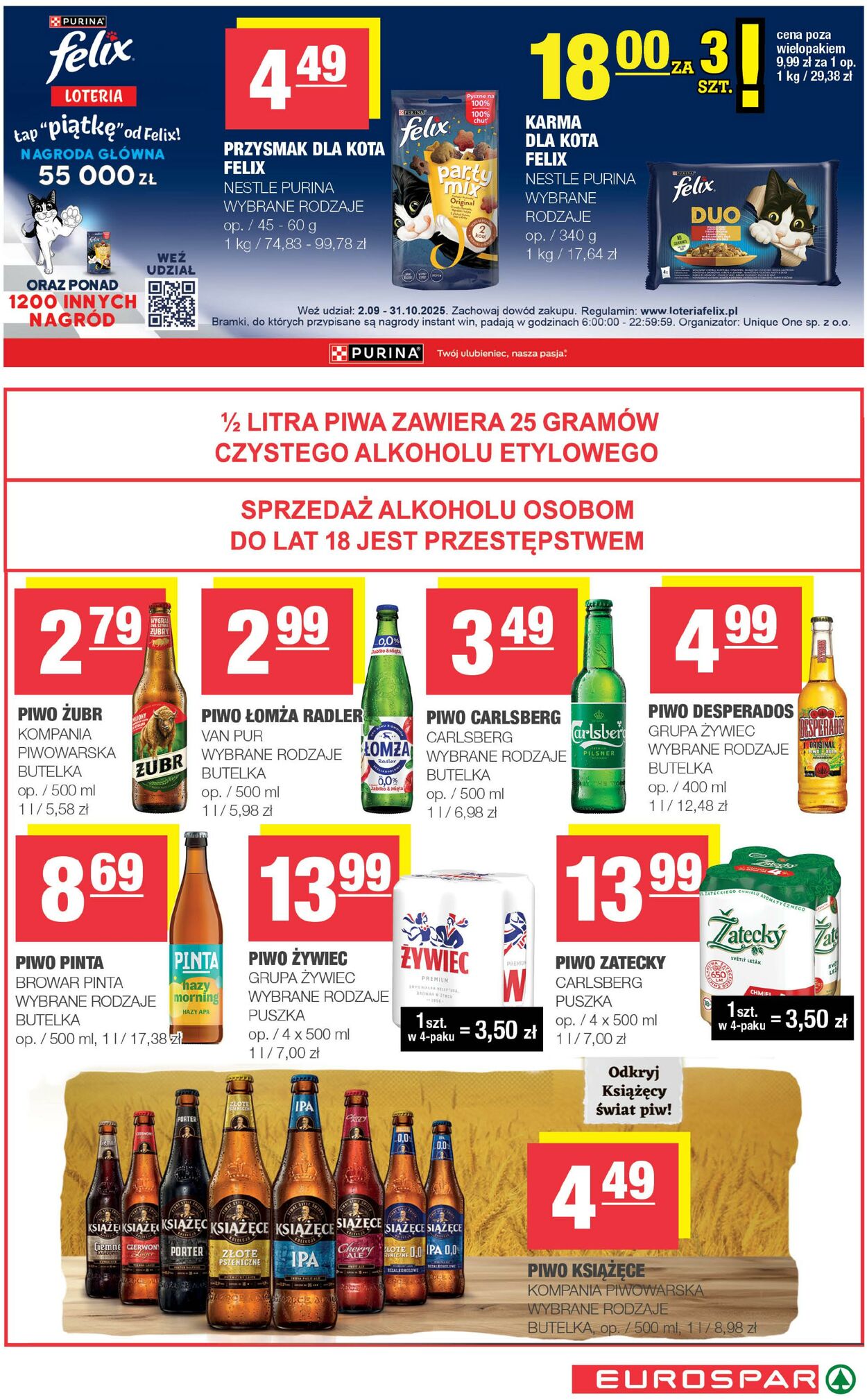 Gazetka Spar 10.09.2025 - 21.09.2025