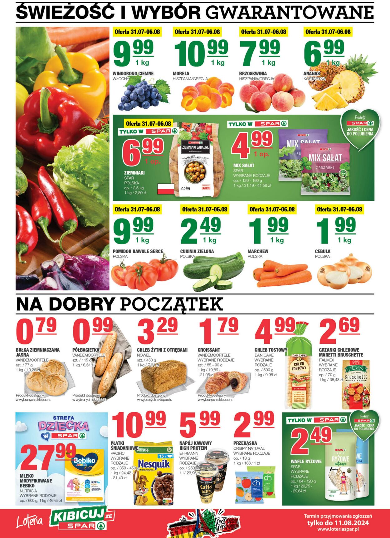 Gazetka Spar 31.07.2024 - 11.08.2024