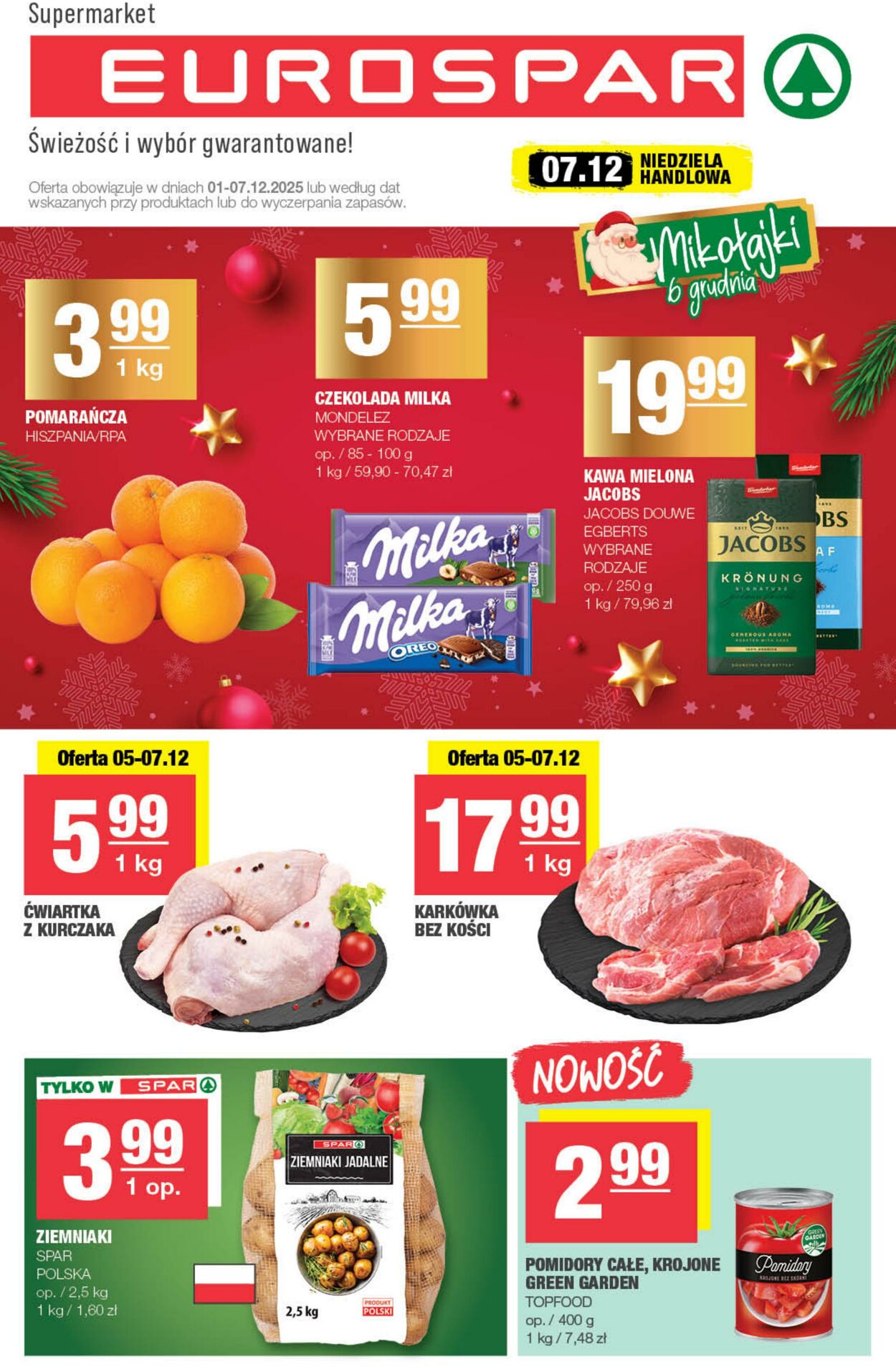 Gazetka Spar 01.12.2025 - 07.12.2025