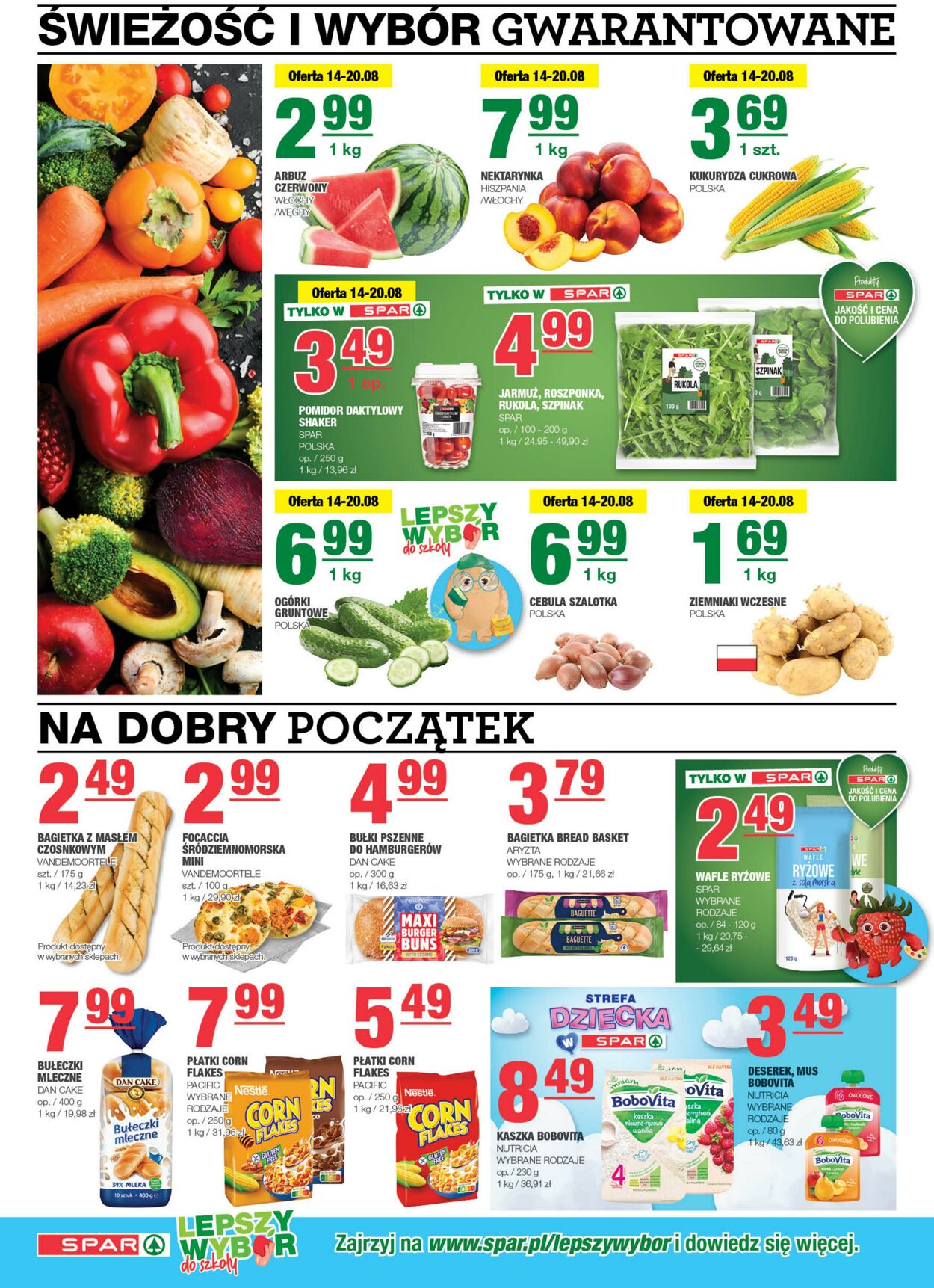 Gazetka Spar 14.08.2024 - 25.08.2024